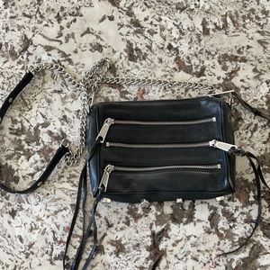 Great Condition! Black Rebecca Minkoff Leather Crossbody Bag